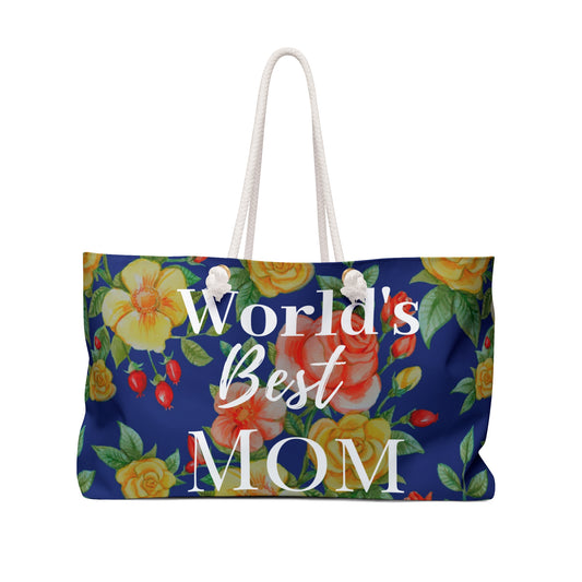 "World's Best Mom" Weekender Bag