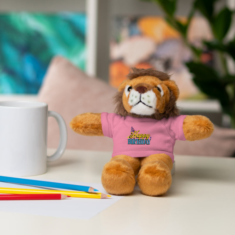 Happy Birthday -  Stuffed Animals with Tee