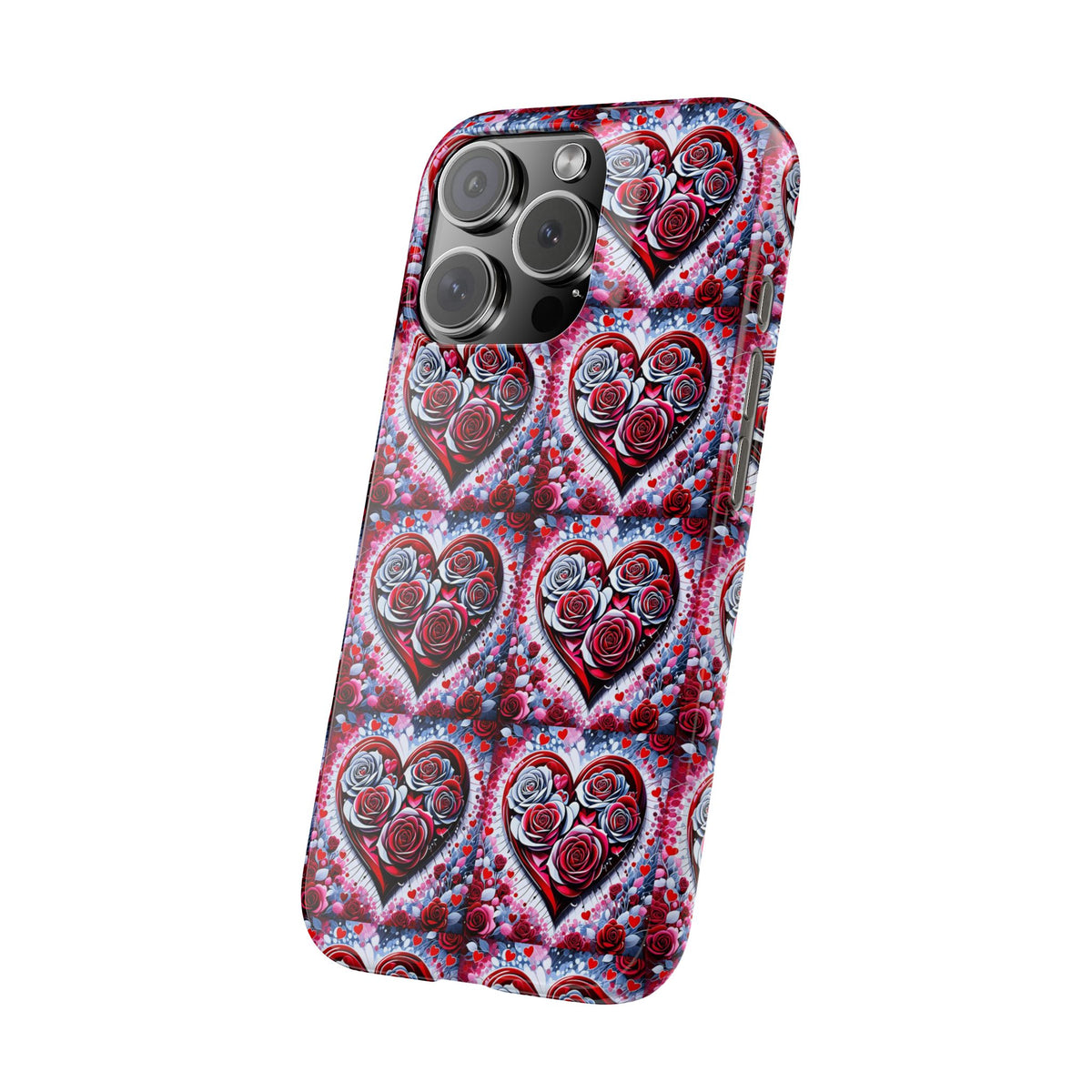 Rose Heart - Slim Phone Case