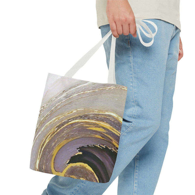 Marble Swirl Tote Bag (AOP)