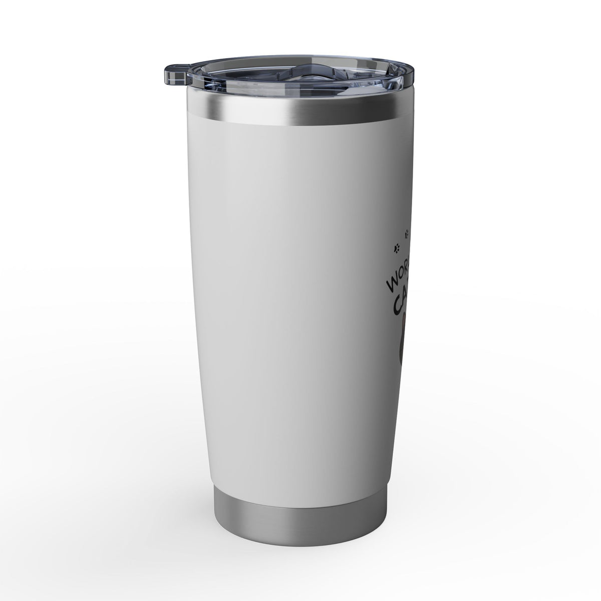 World's Best Cat Mom Tumbler 20oz - Cute Cat Lover Gift