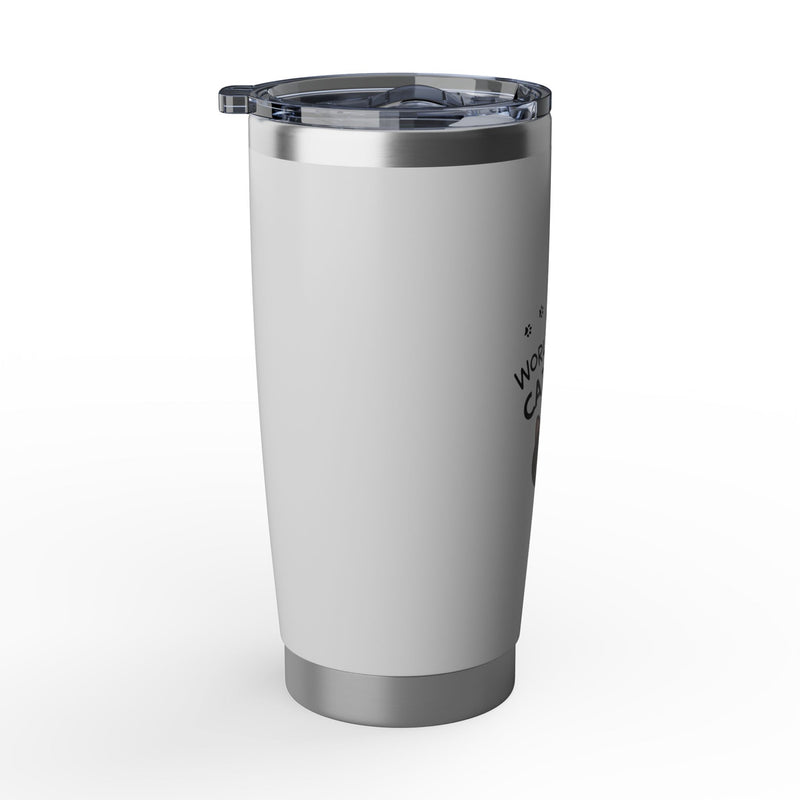 World's Best Cat Mom Tumbler 20oz - Cute Cat Lover Gift