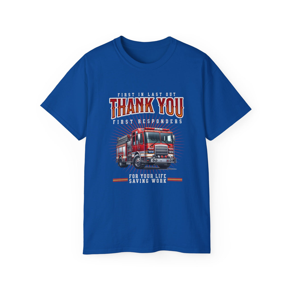 Thank You First Responders Unisex Ultra Cotton T-Shirt