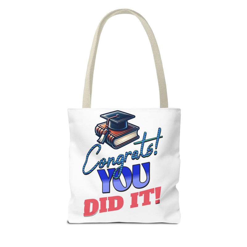 Congrats, You Did It - Graduation Tote Bag