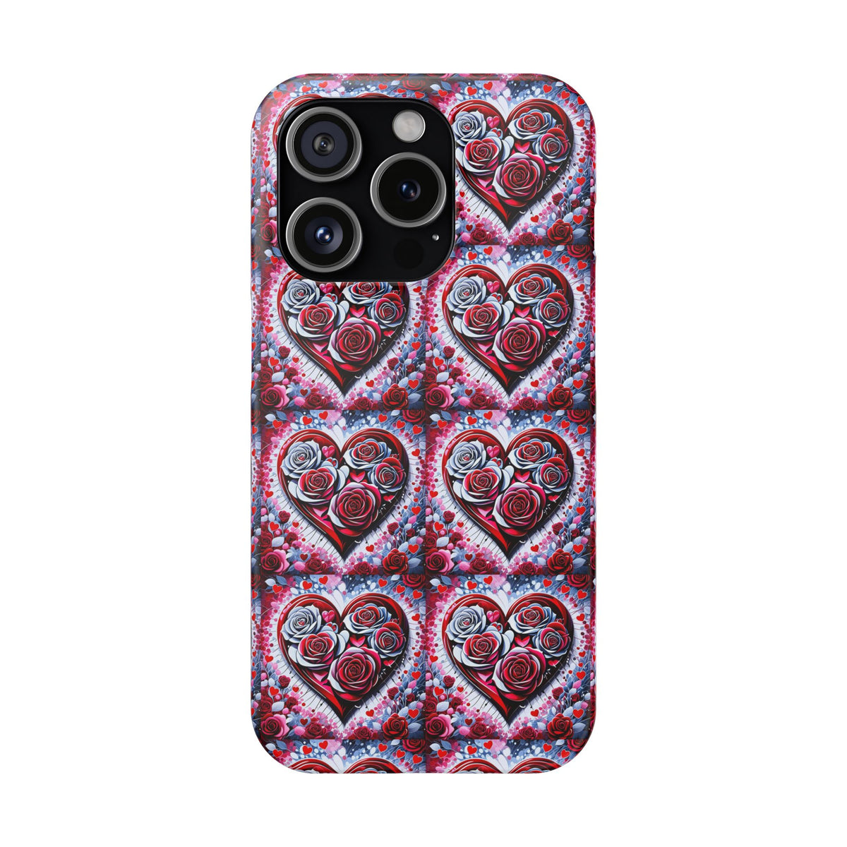 Rose Heart - Slim Phone Case