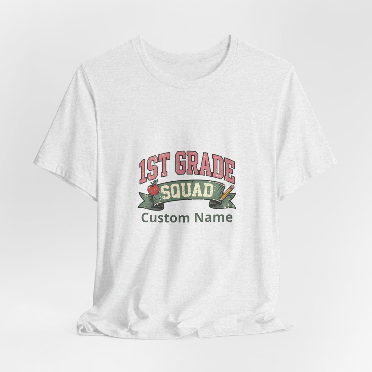 Personalized 1st Grade Squad T-Shirt | Custom Name Teacher Gift