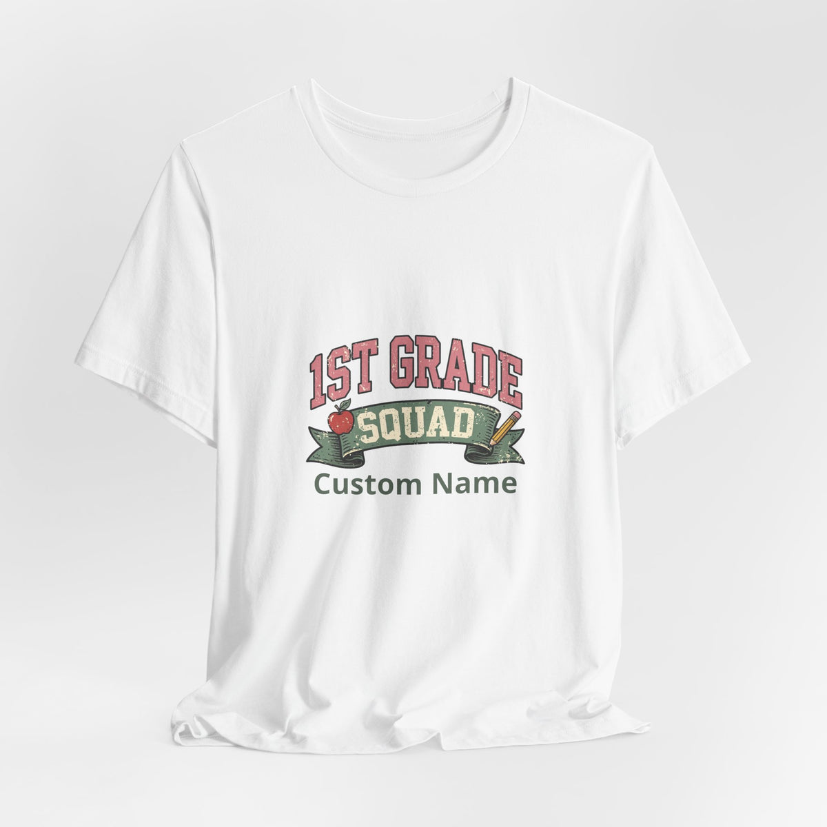 Personalized 1st Grade Squad T-Shirt | Custom Name Teacher Gift