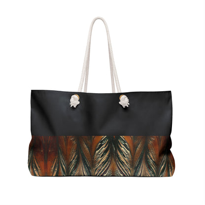 Acrylic Arrow Pattern Design Weekender Bag