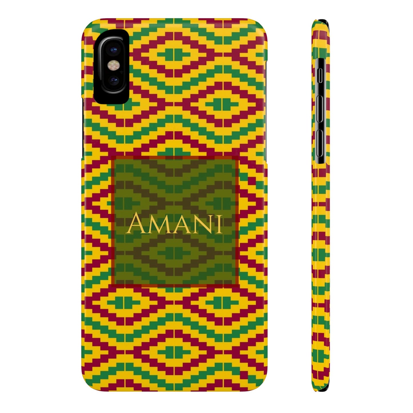 Amani (Peace) Case Mate Slim Phone Cases