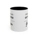 Only the Best Dads Get Promoted to Grandpa Accent Coffee Mug - Grandpa Gift