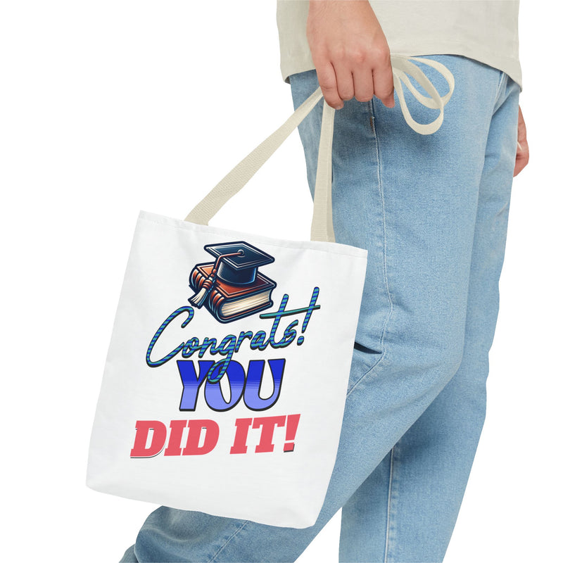Congrats, You Did It - Graduation Tote Bag