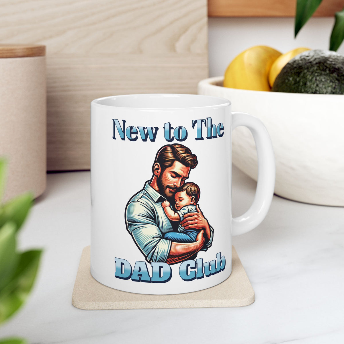 New to The Dad Club - New Baby Coffee Mug - W