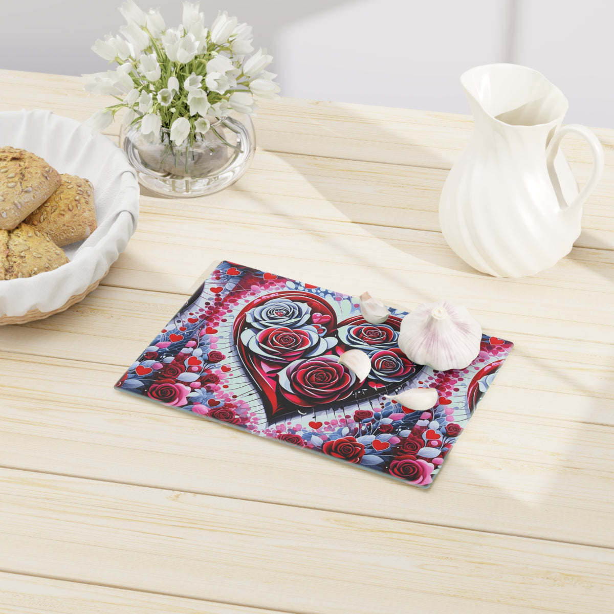 Artistic Heart - Romantic Cutting Board