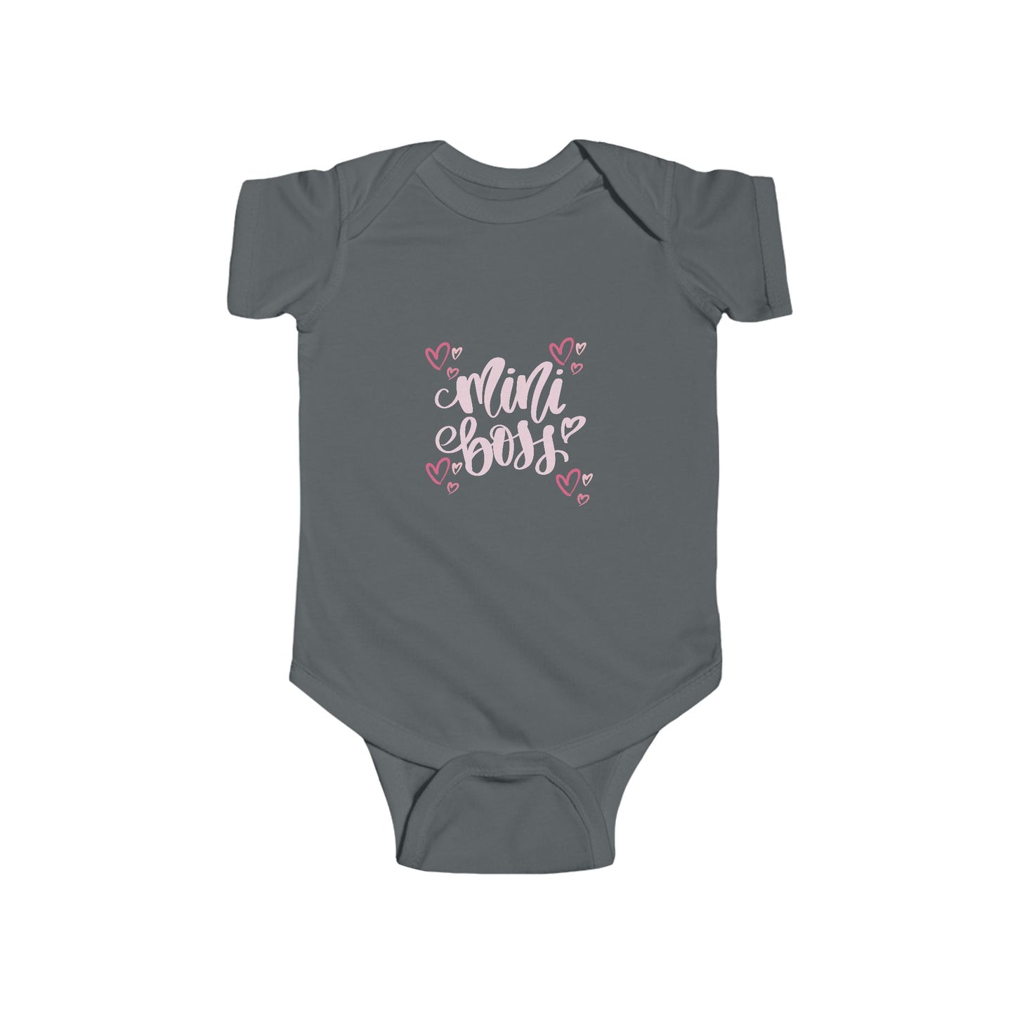 Mini Boss - Girl Infant Fine Jersey Bodysuit