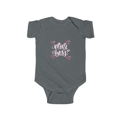 Mini Boss - Girl Infant Fine Jersey Bodysuit
