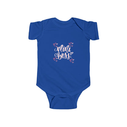 Mini Boss - Girl Infant Fine Jersey Bodysuit