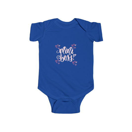Mini Boss - Girl Infant Fine Jersey Bodysuit