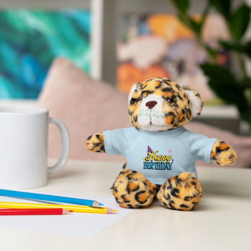 Happy Birthday -  Stuffed Animals with Tee