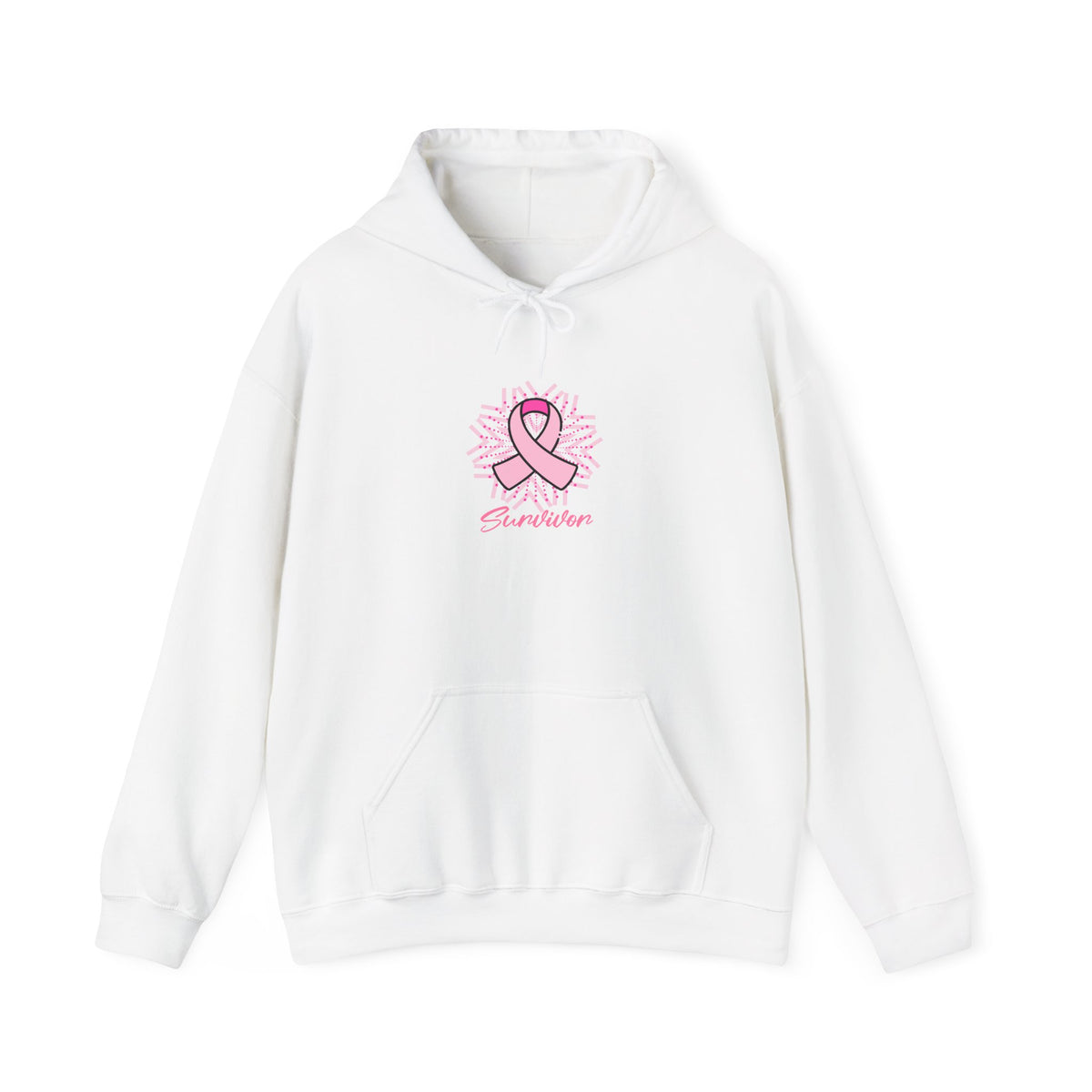 Breast Cancer Survivor Hoodie — Pink Ribbon Survivor Hoodie