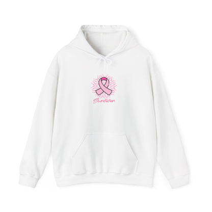 Breast Cancer Survivor Hoodie — Pink Ribbon Survivor Hoodie