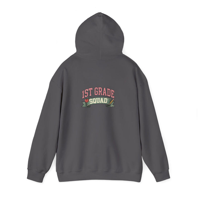 Personalized 1st Grade Squad Hoodie | Custom Name Teacher Gift