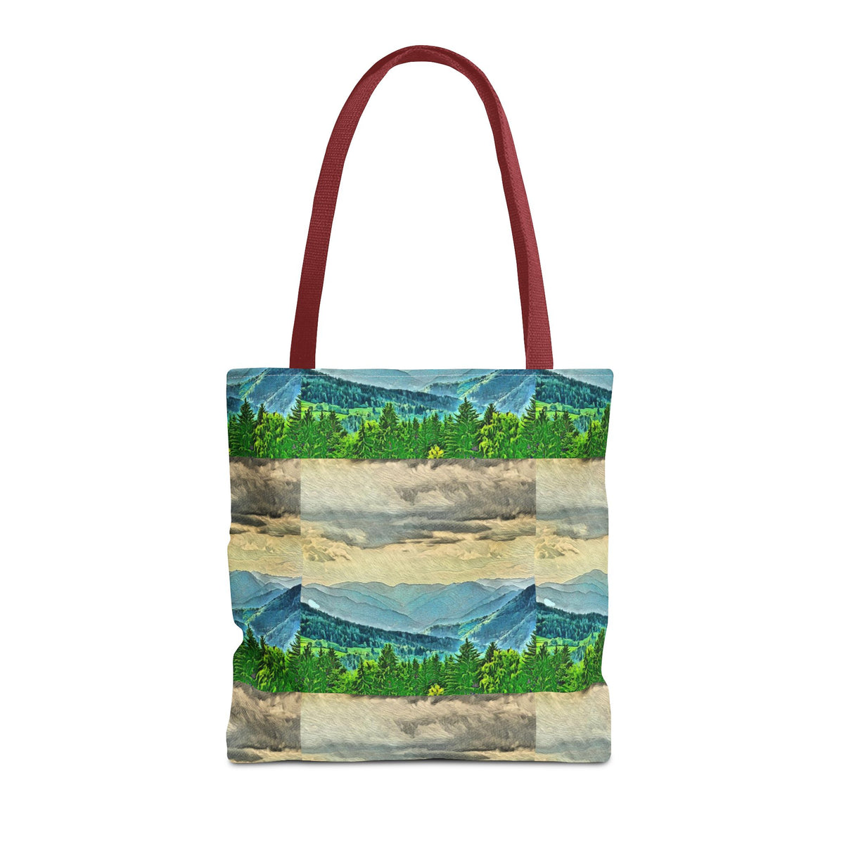 Forest Landscape Tote Bag (AOP)