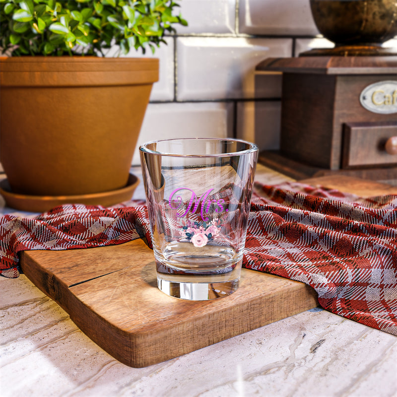 Mrs. Romantic Shot Glass 1.5oz