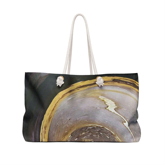 Marble Swirl Weekender Bag