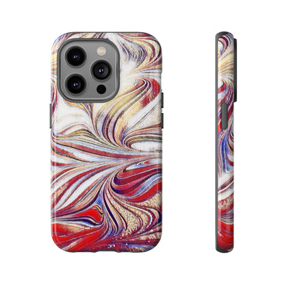 Abstract Acrylic Swirl Tough Cases