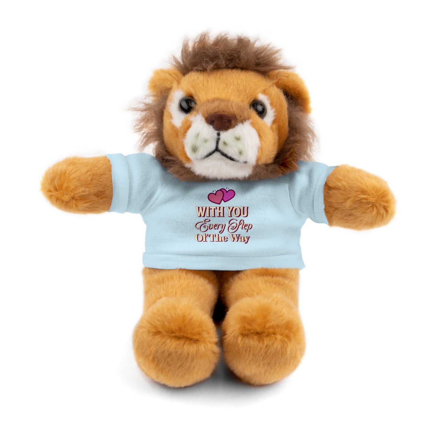 With You Every Step of the Way - Sympathy Stuffed Animals with Tee