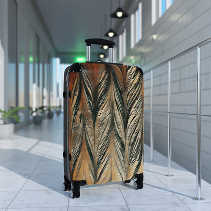 Acrylic Painting Abstract Design Suitcase