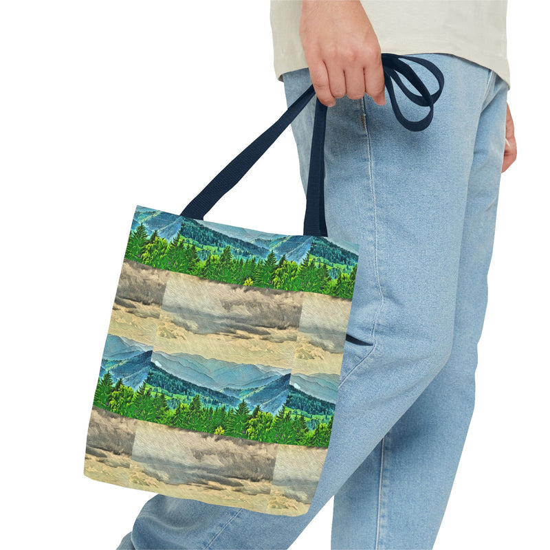 Forest Landscape Tote Bag (AOP)