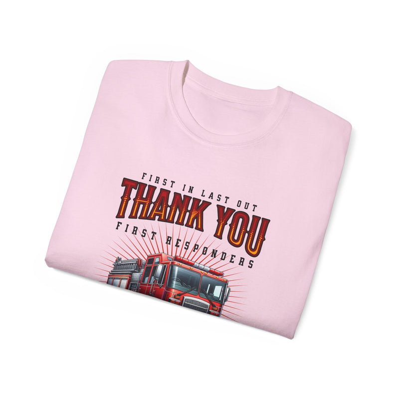 Thank You First Responders Unisex Ultra Cotton T-Shirt