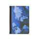 Blue World Map Passport Cover