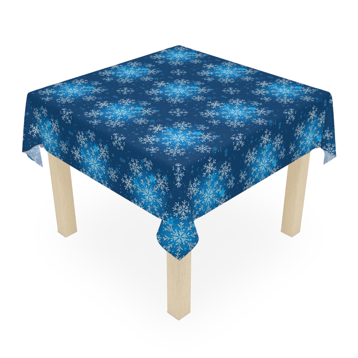 Magical Holiday Snowflake Tablecloth