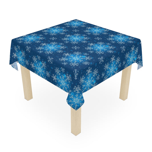 Magical Holiday Snowflake Tablecloth