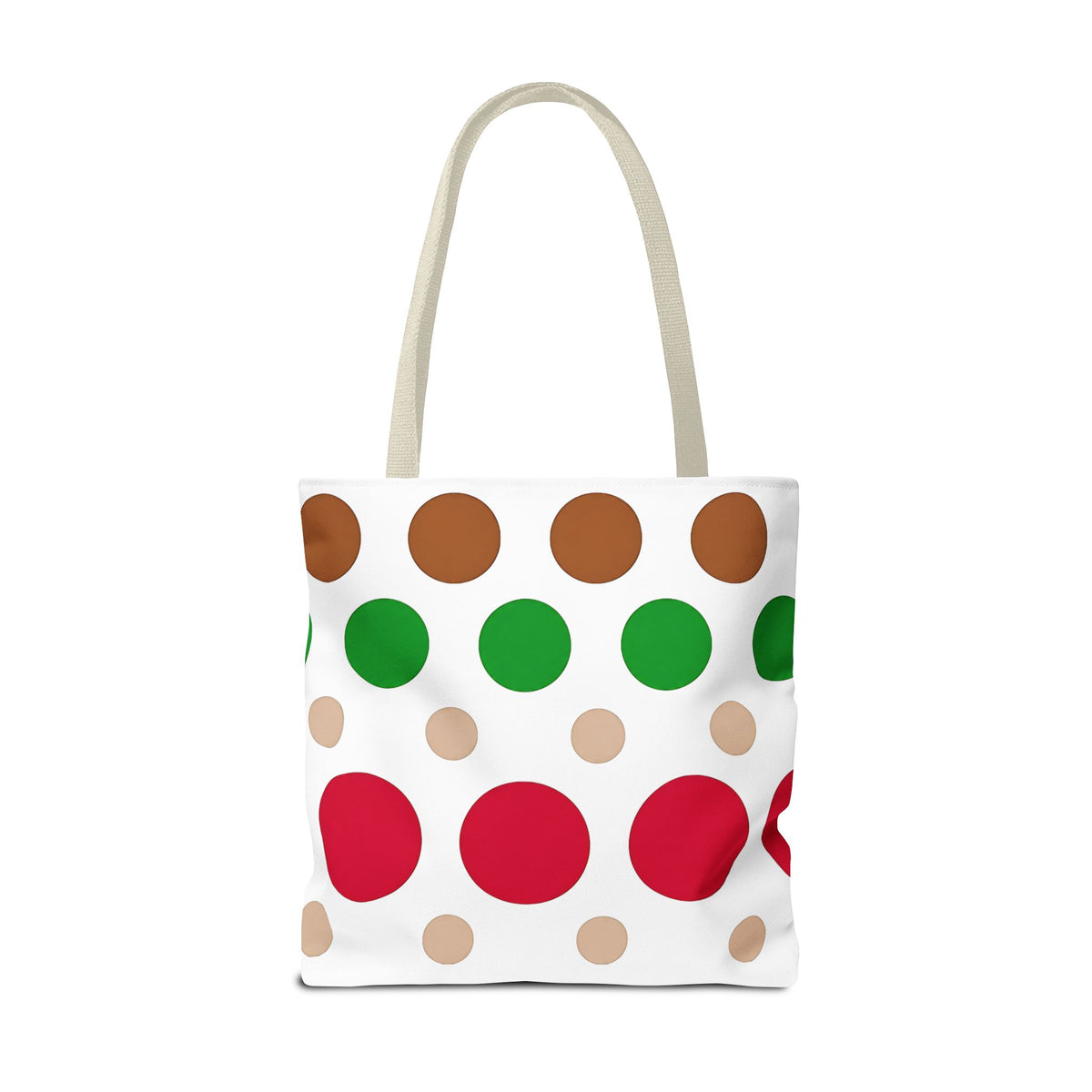 Colorful Polka Dot Tote Bag