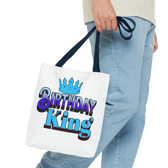 Birthday King Tote Bag