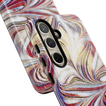 Abstract Acrylic Swirl Tough Cases