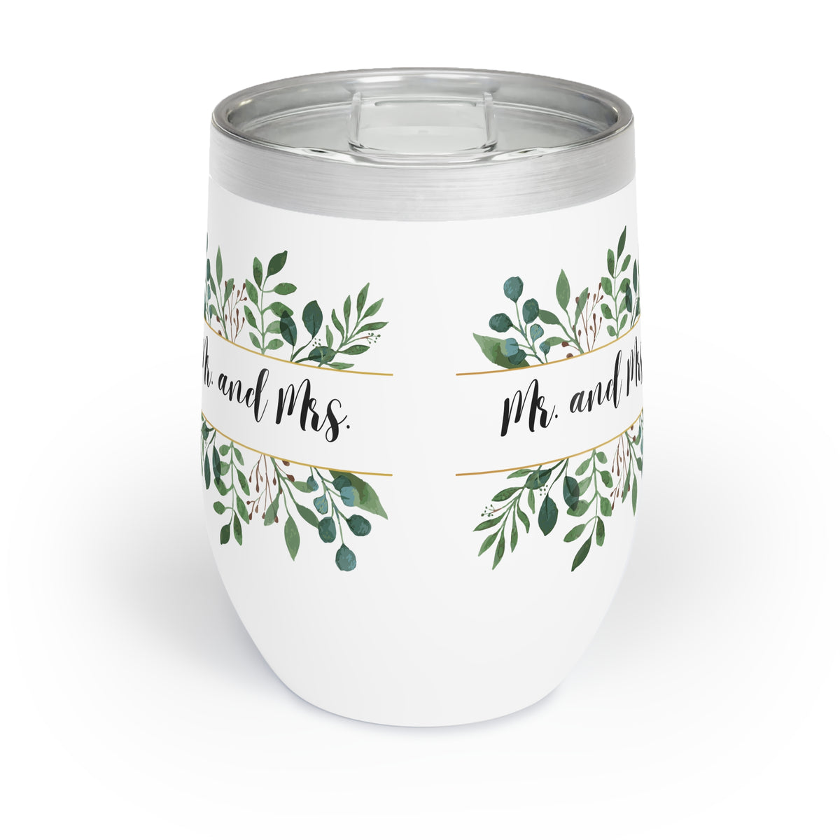 Mr. and Mrs. - Wedding Tumbler