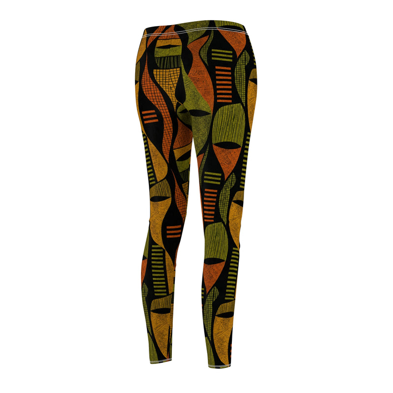 Abstract Shapes Women's Casual Leggings (AOP)