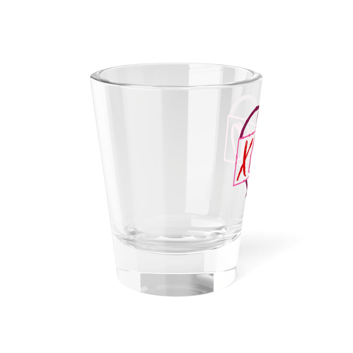 XOXO Romantic Shot Glass 1.5oz
