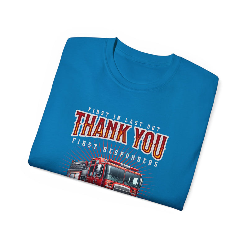 Thank You First Responders Unisex Ultra Cotton T-Shirt