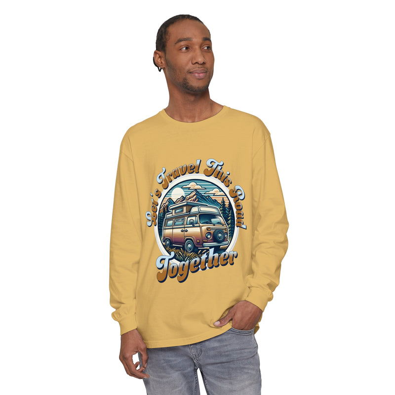 Let's Travel This Road Together - Romantic Long Sleeve T-Shirt