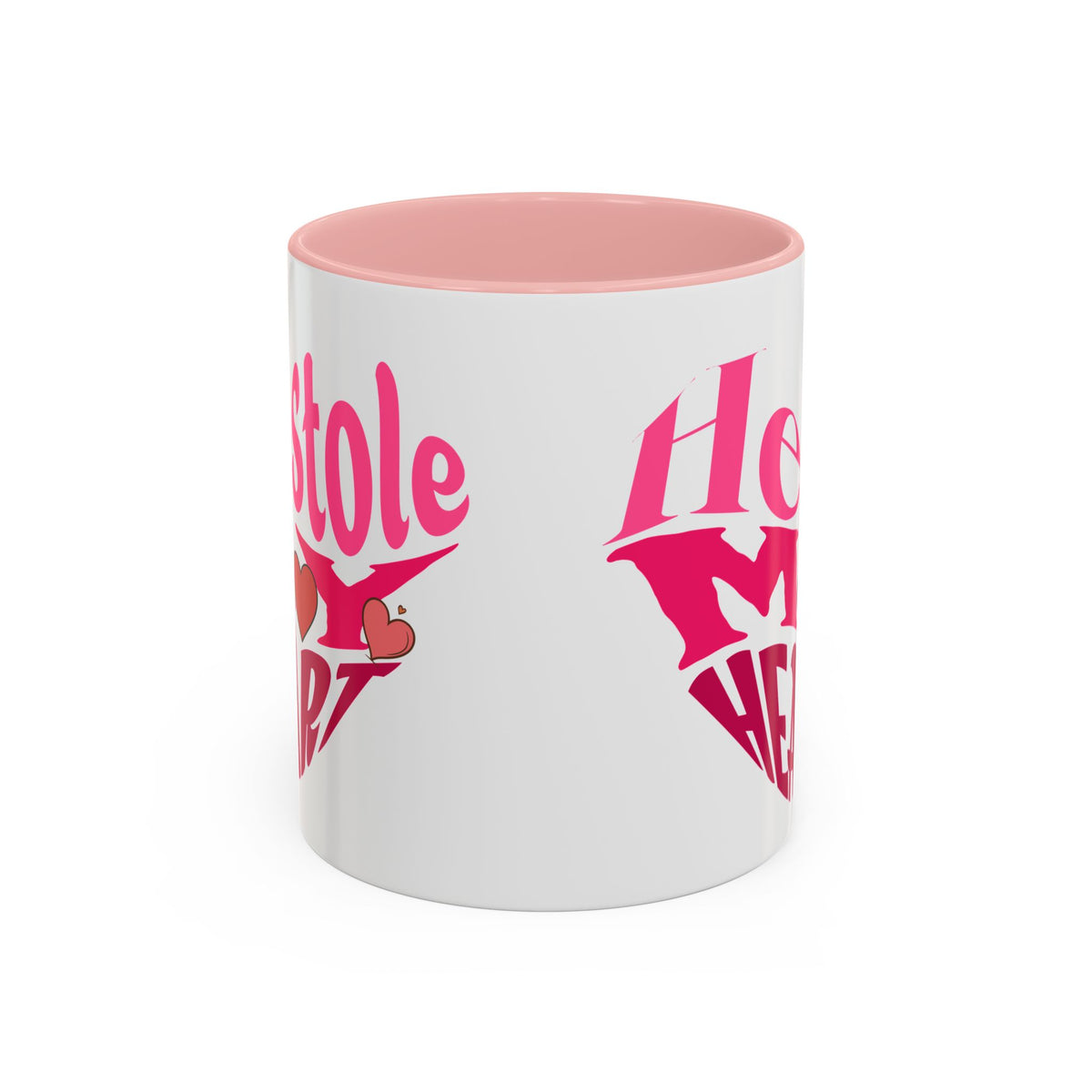 He Stole My Heart - Romantic Accent Coffee Mug (11, 15oz)