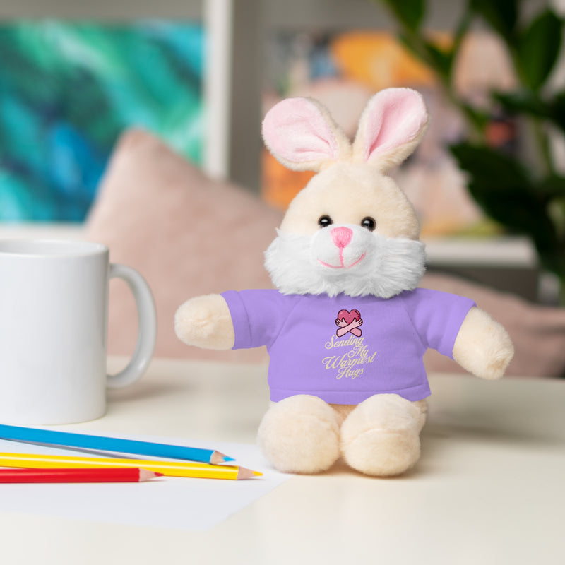 Sending My Warmest Hugs - Sympathy Stuffed Animals with Tee