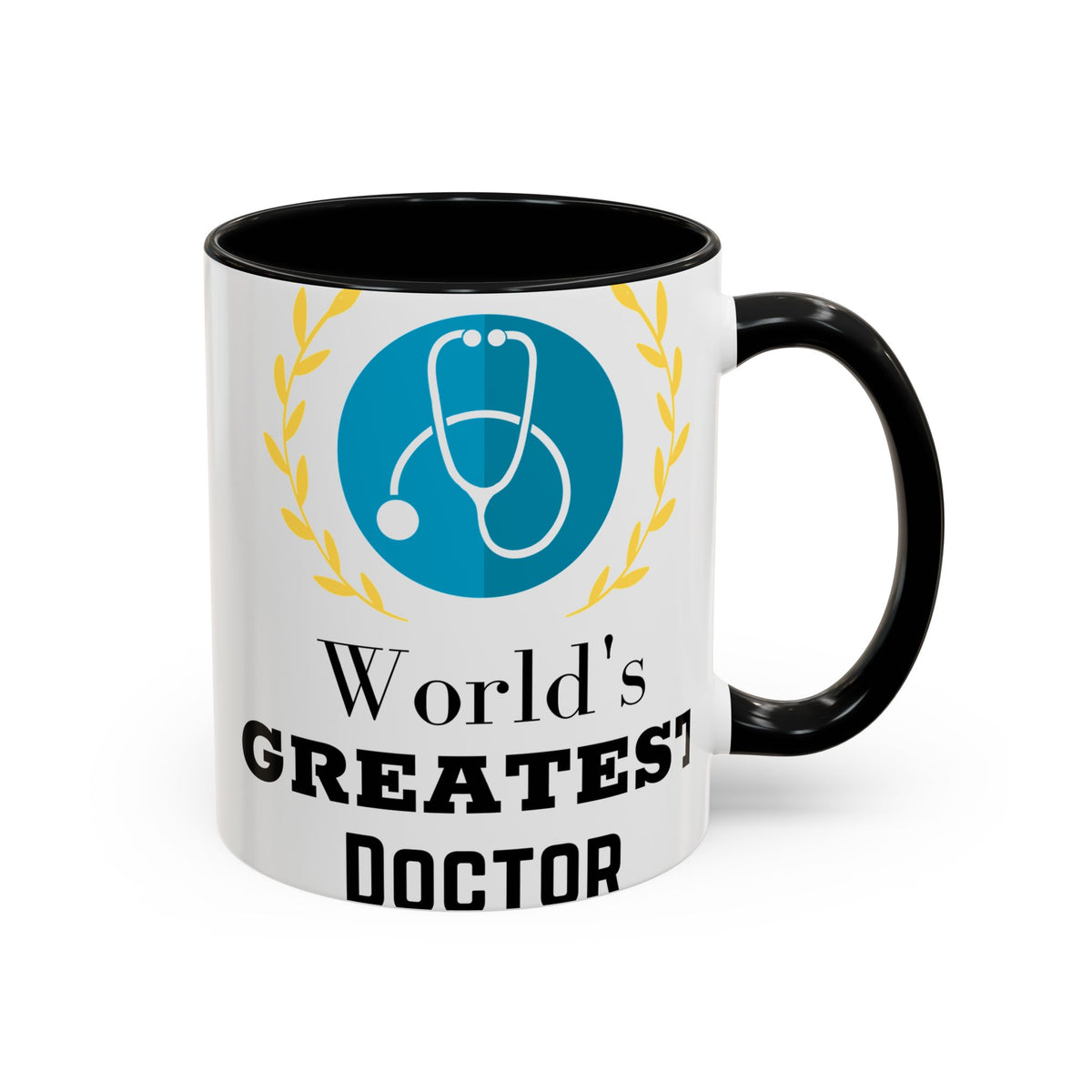 World's Greatest Doctor Accent Coffee Mug - Doctor Gift