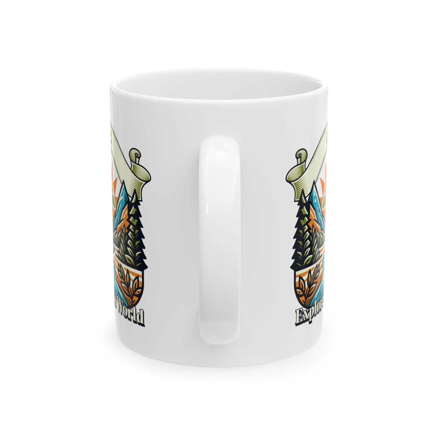 Let's Explore The World Coffee Mug