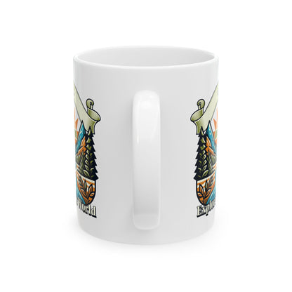 Let's Explore The World Coffee Mug