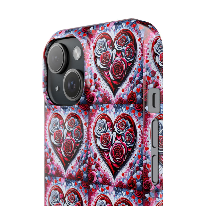 Rose Heart - Slim Phone Case